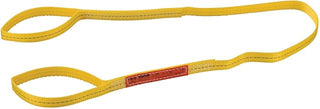 Global Industrial Polyester Eye & Eye Web Sling, Light Duty, 6'L x 1"W