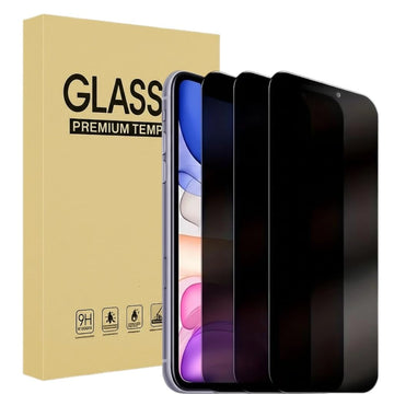 3 Pack Privacy Screen Protector for iPhone 16 Pro Max [6.9 inch] Dynamic Island Compatible by Generic – 6.25 inches, Tempered Glass, Transparent, Pack of 3, Model 0025