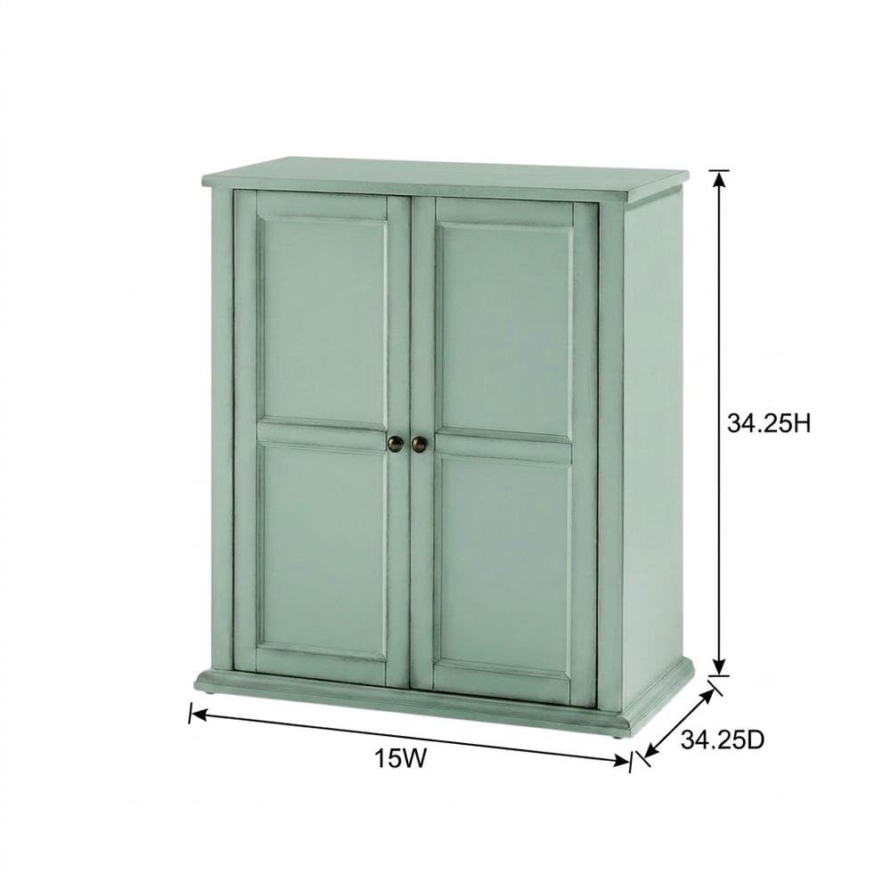 Stackable Kitchen Storage Pantry Cabinet Brown by Furnifact – Mdf 80.00%,Birch Veneer 20.00%, Brown