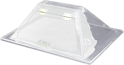 Benchmark 64020 Sneeze Guard, 22" Width x 9" Height x 16" Depth, for 20 Hotdog Roller Grill