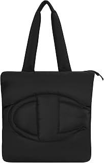 Champion Quilted Billie Tote Bag in Memory Cloth With Zip Closure for Work, Travel, Daily Use