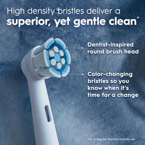 Oral-B White / 1 Count (Pack of 5) / 5 Toothbrush Replacement Heads