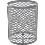 Global Industrial Gray / 36 Gallon / Industrial Trash, Recycling & Compost
