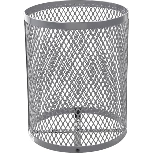 Global Industrial Gray / 36 Gallon / Industrial Trash, Recycling & Compost