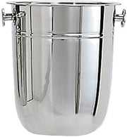 Adcraft WB-8 8 qt Capacity, Stainless Steel Wine Bucket with Deluxe Mirror Finish