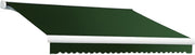 Awntech Retractable Awning Right Motor 20'W x 10" D x 10" H Forest Green