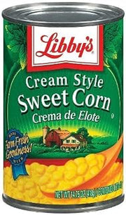Cream Style Corn, 14.75-Ounce Cans (Pack of 12) by Libby's [Foods]