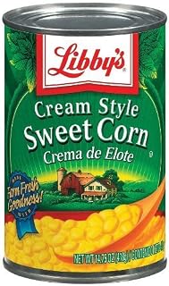 Cream Style Corn, 14.75-Ounce Cans (Pack of 12) by Libby's [Foods]