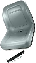 Replacement Gray High Back Seat Fits Dixie Chopper 1999 Lawn Mowers | Fits X2002-50, X2200-50