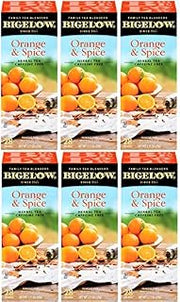 Bigelow Tea Bigelow Orange Spice Tea, 28 Count (Pack of 6)