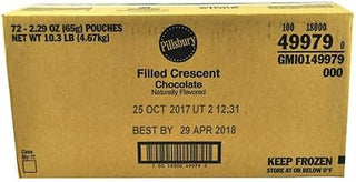 Pillsbury Chocolate Filled Crescent -- 72 per case.