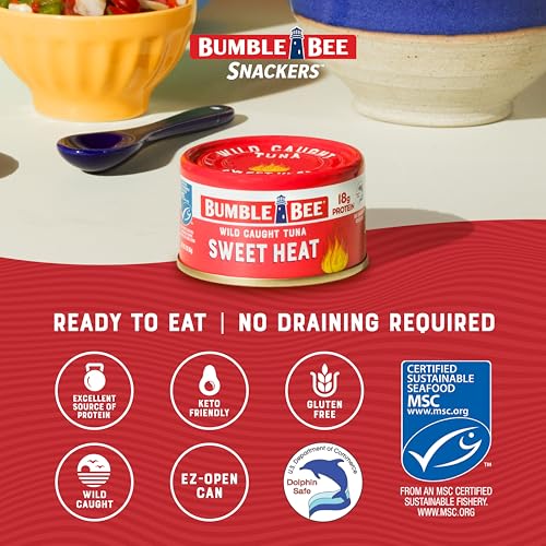 Bumble Bee Sweet Heat / 3 Ounce (Pack of 4) / 1 Tuna Fish
