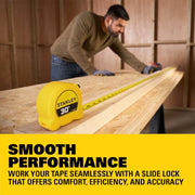 STANLEY 9.1 m / Black, Yellow / Industrial Tape Measures