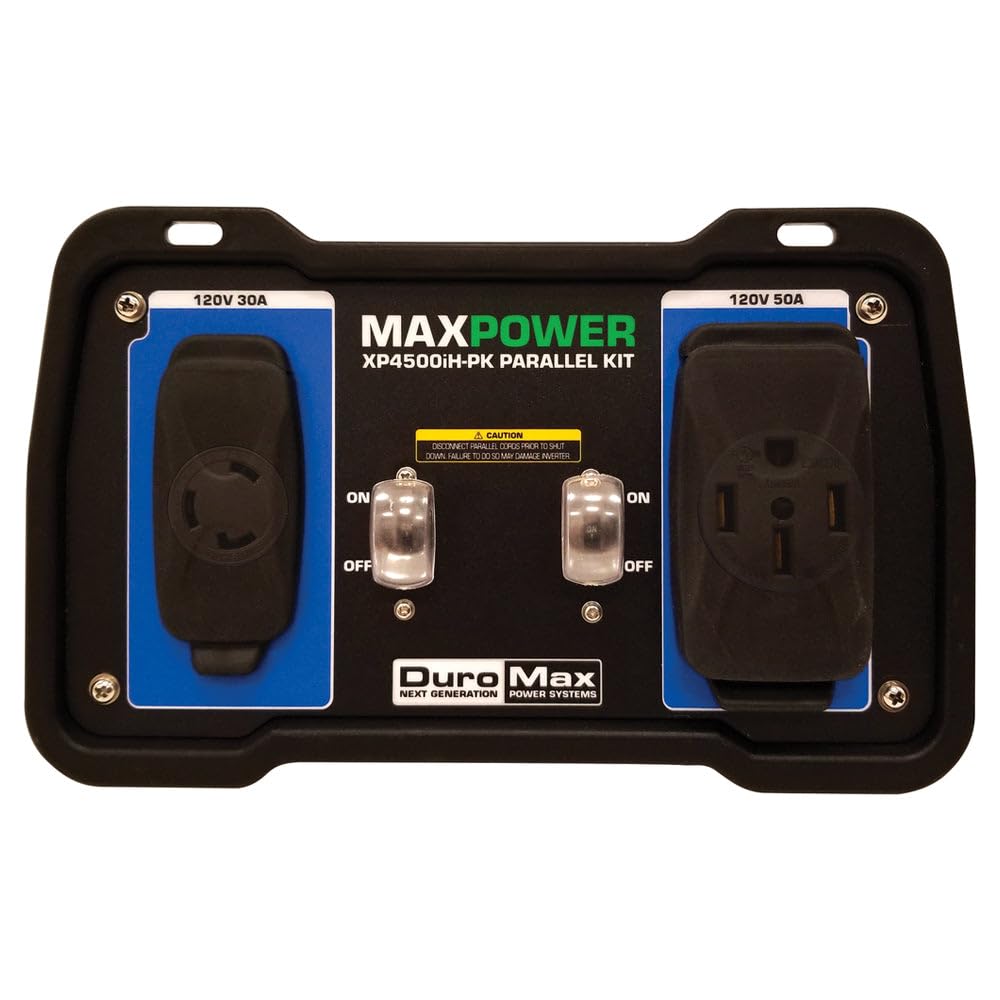 Closed Frame Inverter Parallel Kit by DuroMax – Black/Blue, Model XP4500IH-PK