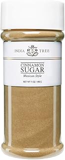 India Tree Cinnamon Sugar, 7 oz | Non-GMO, Sweet & Aromatic Blend for Toast, Baking & Desserts