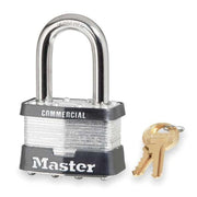 Master Lock 1 Pack / Silver / Modern Keyed Padlocks