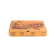 KITCH24/7 Brown / 14 x 14 x 2 / 14.0 ounces Pizza Boxes