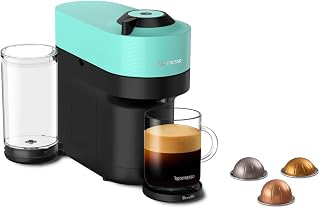 Nespresso Vertuo Pop+ Coffee and Espresso Maker by Breville, Aqua Mint (Renewed)