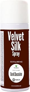 Martellato Oil-Based Velvet Silk Spray 13.5 Ounce - Dark Chocolate