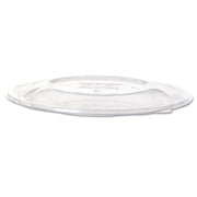 Eco-Products Salad Bowl Lids, Lids for 64 oz Squat Salad Bowls, 9.5 Diameter, Clear, Plastic, 300/Carton