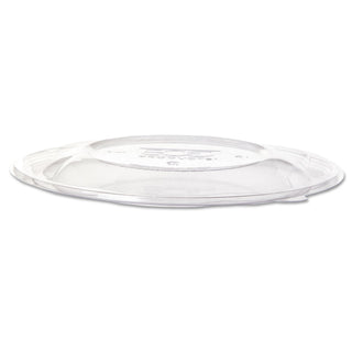 Eco-Products Salad Bowl Lids, Lids for 64 oz Squat Salad Bowls, 9.5 Diameter, Clear, Plastic, 300/Carton