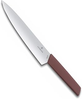 Victorinox Kitchen Swiss Modern 8.5" Carving Knife Grape-Red 6.9016.221B