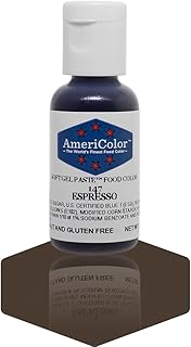 AmeriColor Espresso, 0.75 Ounce Bottle, Soft Gel Paste Food Color