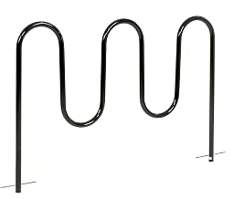 Global Industrial 68" L Wave Bike Rack, Below Ground Mount, 7-Bike Capacity