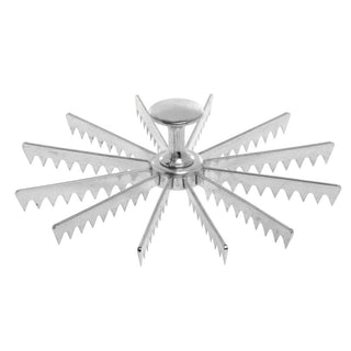 Browne 12 Slice Pie Marker by Browne Foodservice – 12-Cut, Aluminum, Silver, Model 8412