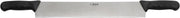 Double Handle Cheese Knife ~ 15 Inch Blade ~ 5" Black Plastic Handles ~ Use for Cheeses, Cakes, Vegetables, Soaps, Etc.