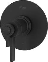Pfister R89-WN Winter Park Thermostatic Valve Trim Only with Dual Lever Handles and Volume Control - Less Rough In - Spot Defense Black