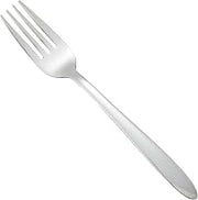 Winco 12-Piece Flute Dinner Fork Set, 18-0 Stainless Steel | Dishwasher safe, Restaurant service, Great for Main Courses or General Dining Use, Entrees, Salads, Pasta and Table Service