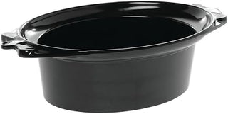 Large Oval Serving Bowl Black Melamine- 20 1/2"L x 12 1/10"W x 6"H