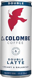 La Colombe Double Shot Draft Latte - 9 Fluid Ounce, 12 Count - Cold-Pressed Espresso and Frothed Milk - Made with Real Ingredients - Grab and Go Coffee