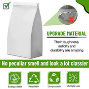 Glownary 500 / White / 4.0 pounds Food Storage Bags