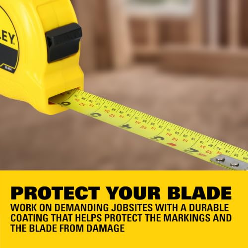 STANLEY 7.6 m / Black, Yellow / Classic Tape Measures