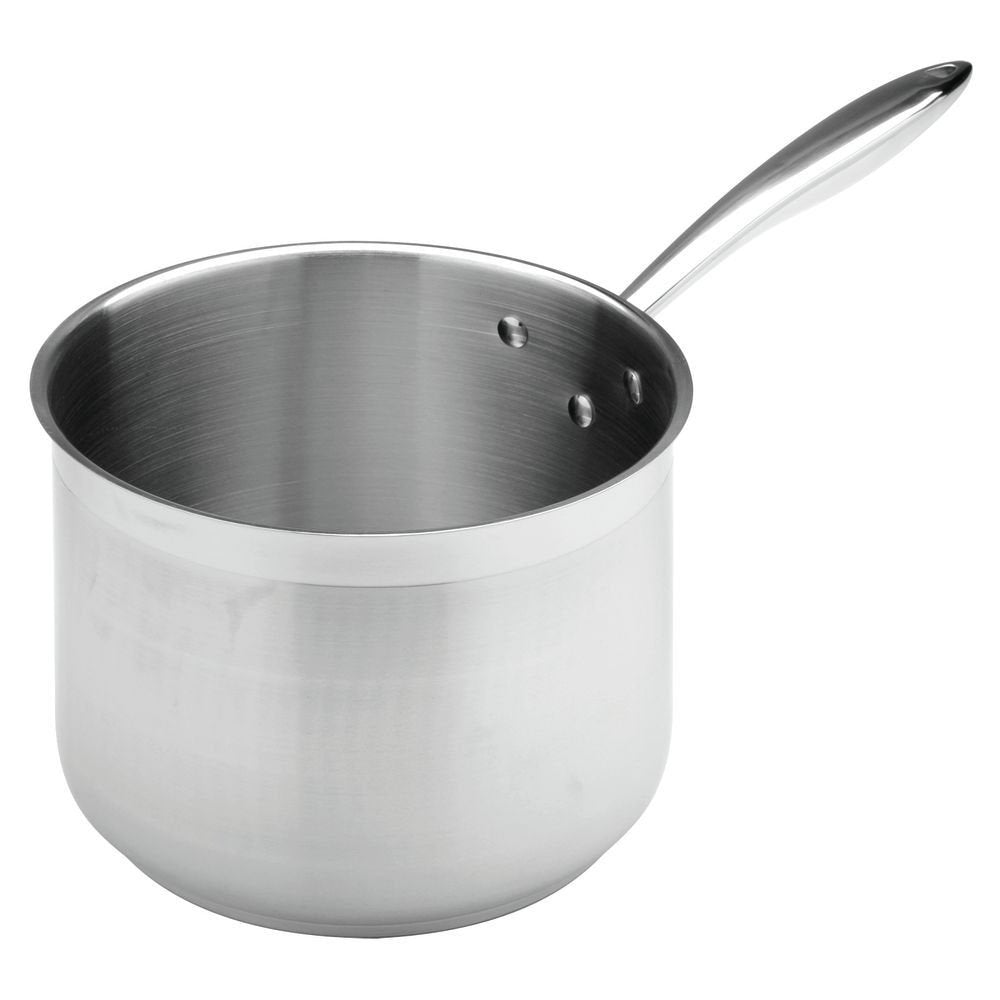 Browne Foodservice 3.5-Quart / Silver / 3.5 quarts Saucepans