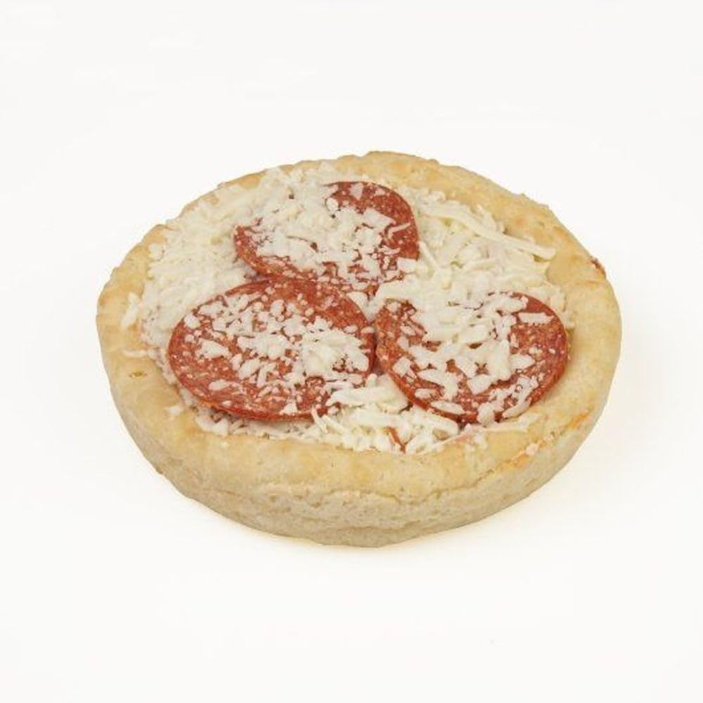 Tonys Pepperoni Par Baked Pizza by Schwans – 6.25 Ounce (Pack of 24), Pack of 24
