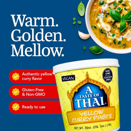 A Taste of Thai Yellow Curry Paste / 3 Pack / 0 Curry Sauce