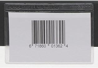 4" x 6" Label Holders, Clear, Self Adhesive - Top Load, 50/Pk