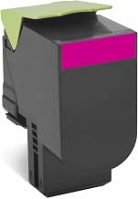 Lexmark 80C1HM0 Magenta High Yield Return Program Toner