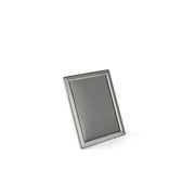 Azar Displays 5 in W x 7 in H Vertical/Horizontal Frame for Counter & Wall / silver / 1 Store Sign Holders