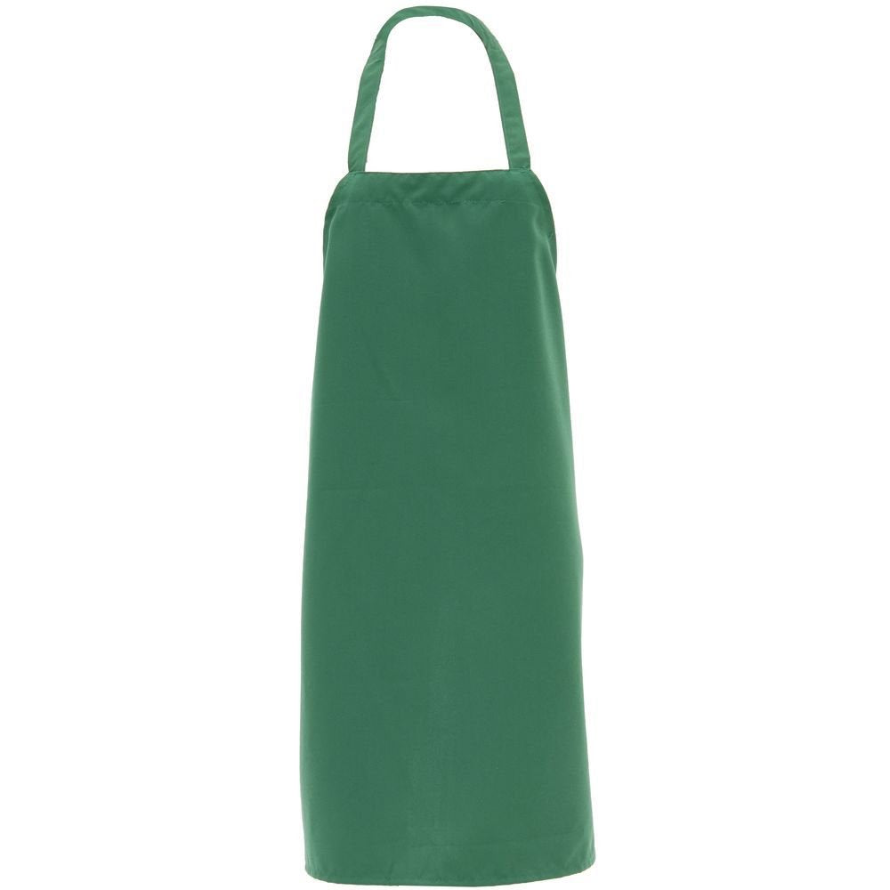 Bib Apron Forest Green Polyester - 33" L x 29" W by PINNACLE TEXTILES – One Size, Polyester, Forest Green, Model A2300-FORST GREN