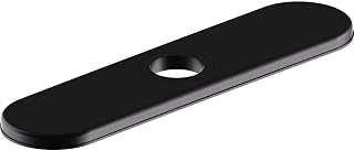 Elkay LK134MB 3-Hole Deck Plate/Escutcheon, Matte Black