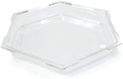 Rosseto SA100 Acrylic Hexagon Ice Bath Cooler, Small, Clear
