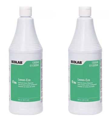 Lemon-Eze (2) by Ecolab – 32 Fl Oz (Pack of 1), Pack of 2, Model 6125395