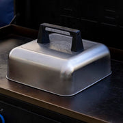12 in. Griddle Basting Cover by PIT BOSS – Stainless Steel, Model 41151