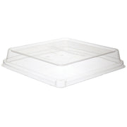 Eco-Products Recycled 9" To Go Container Dome Lids, Case of 200, Dome Covers, Fits 47oz Square Boxes, 100% Recycled PET From 