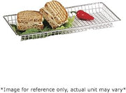 G.E.T. 4-835814 Grid Basket, Stainless Steel, 14" x 7" x 1", Rectangular, Case of 12