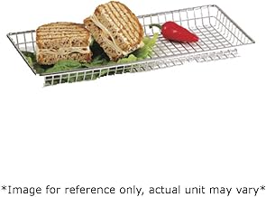 G.E.T. 4-835814 Grid Basket, Stainless Steel, 14" x 7" x 1", Rectangular, Case of 12